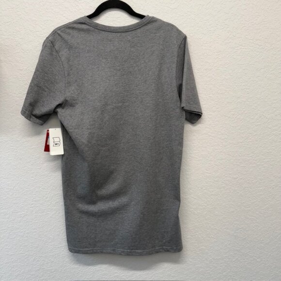 Share Nike Jordan Air EMB Men’s T-shirt Gray Medium NWT 884290-091 - Picture 2 of 8